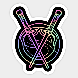 Chakram & Sais Rainbow Sticker